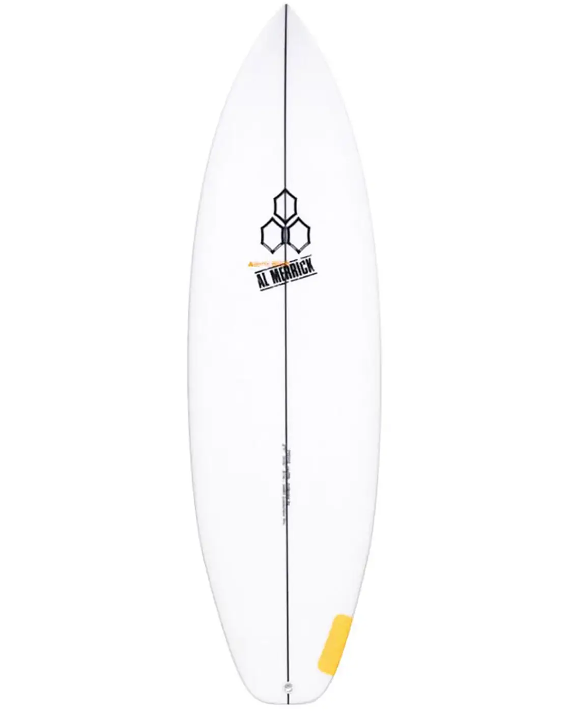 Al Merrick 6'0 HAPPY EVERYDAY PU Squash Tail - White